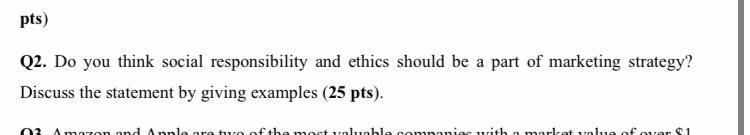 (sid Q2. Do you think social responsibility and