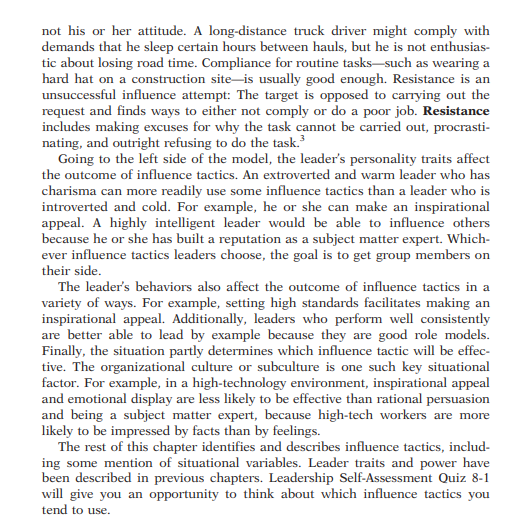 What is the significance of influence to