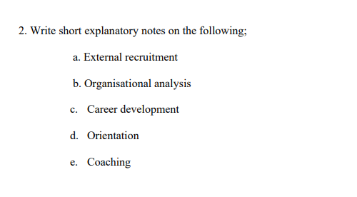 QUESTIONS Marks 1. Define Human Resource