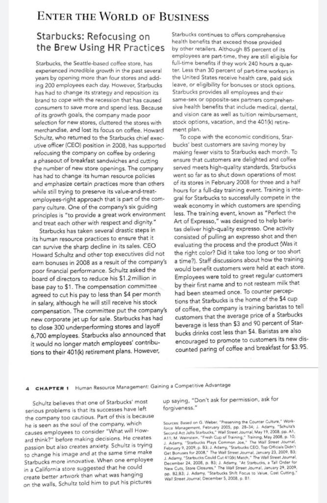 Question: identify and explain two Issue of the