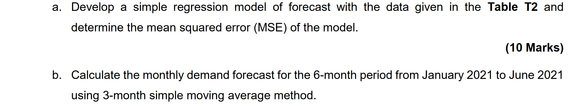 Task 2 - Demand Forecasting Mahindra Powerol is a