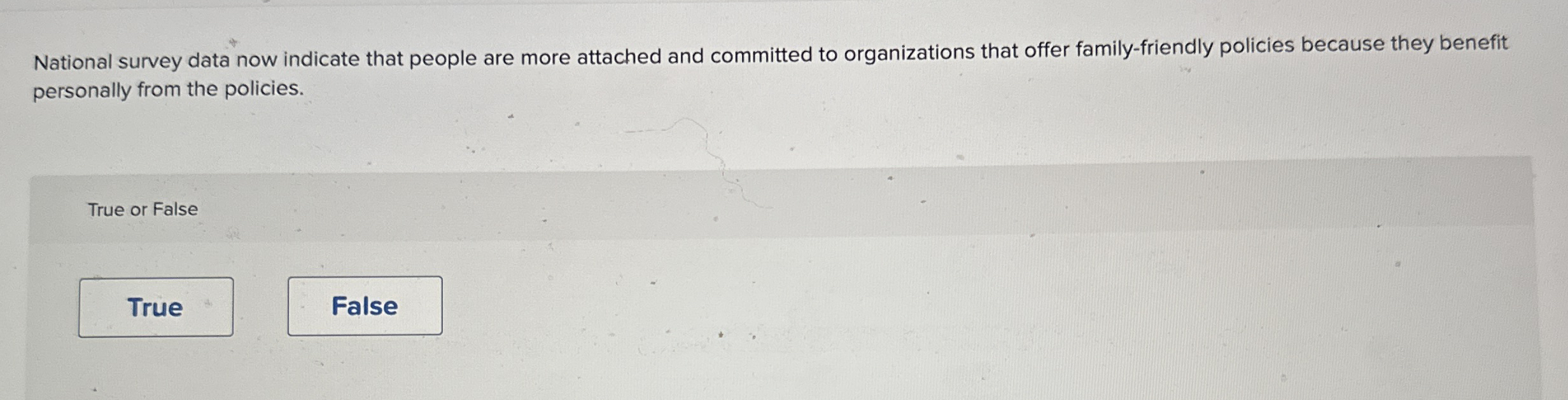 National survey data now indicate that people are