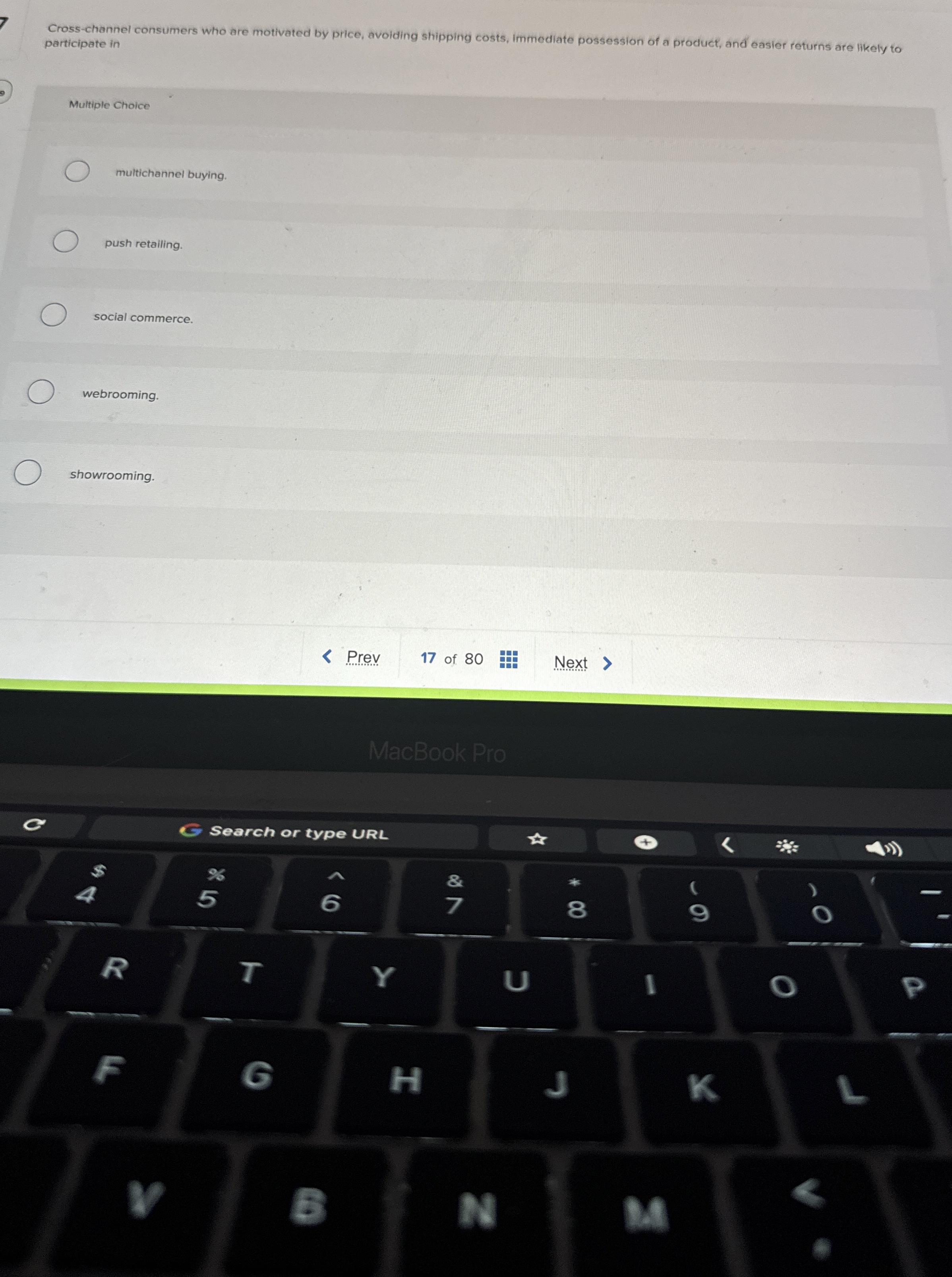 Cross - channel consumers who are motivated by
