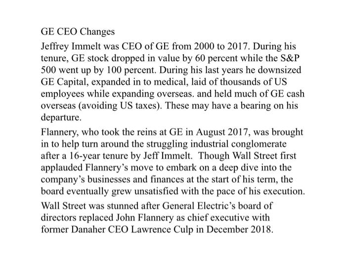 The company situation is somewhat dated but the