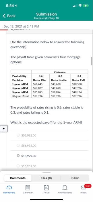 5:54 < Back Submission Homework Chap 16 Dec 12,