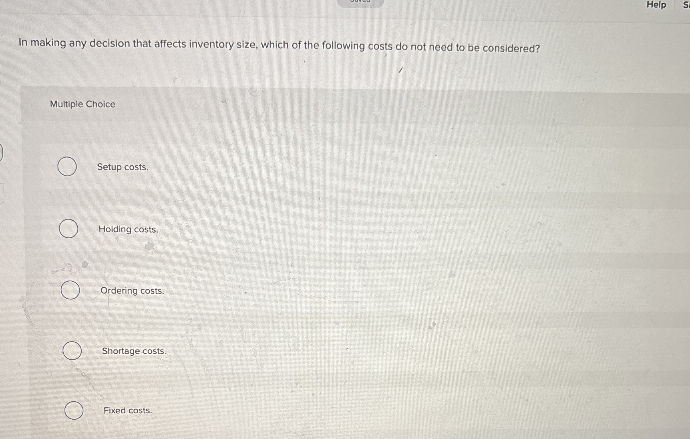 Help In making any decision that affects