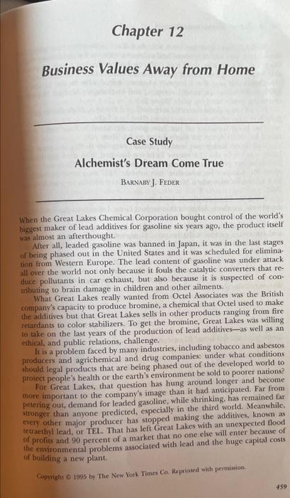 summarize this case study and then identify the