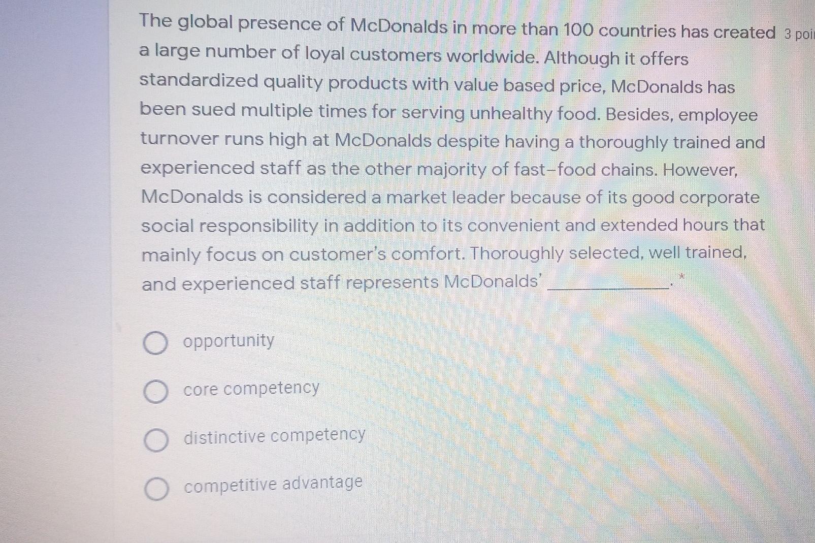 The initial step to implementing value chain