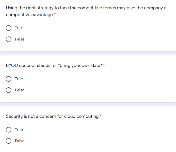 Management Information Systems Using the right