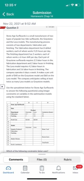 1. 2. 3. 4. 5. ( 12:35 - Back Submission Homework