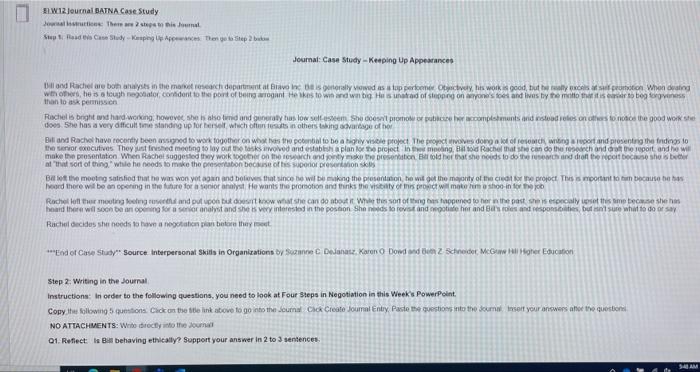 please help with this assignment ! 12 Journal