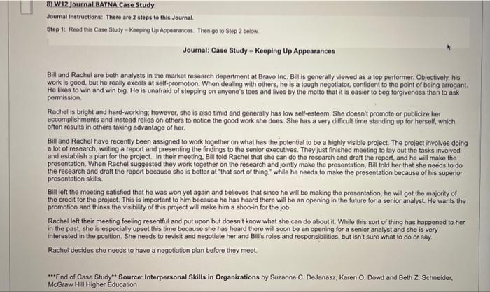 please help with this assignment ! 12 Journal