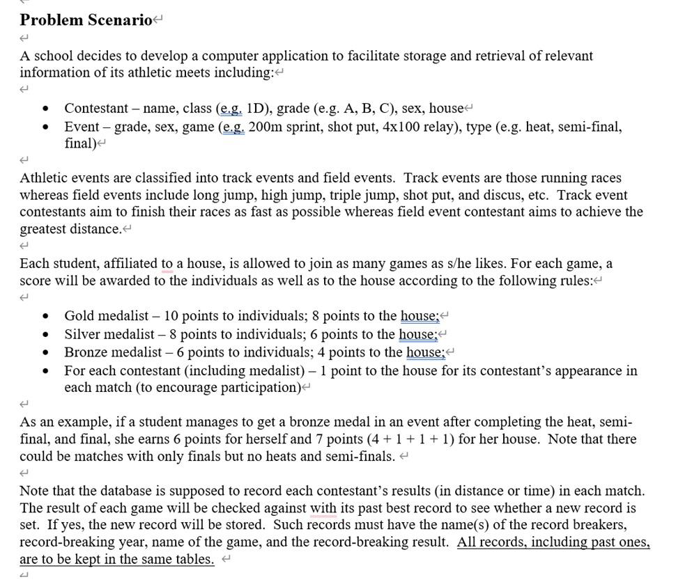 Question Find the house(s) with the highest score