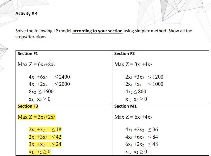 please only help with activity #3 and 4 note