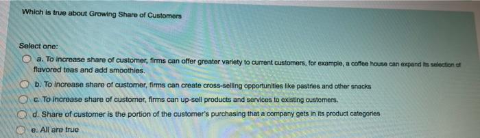 ASAP Which is true about Growing Share of