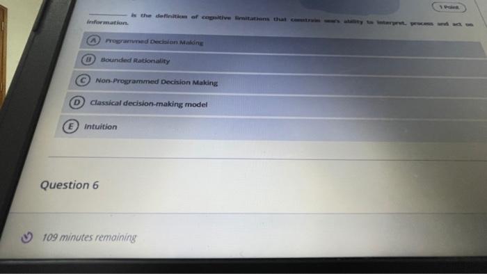Question 2 Pinterest App defines its purpose a "A