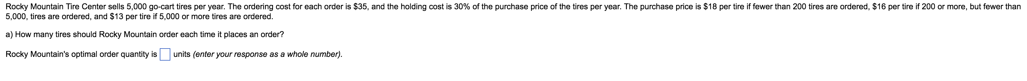 Rocky Mountain Tire Center sells 5,000 go-cart