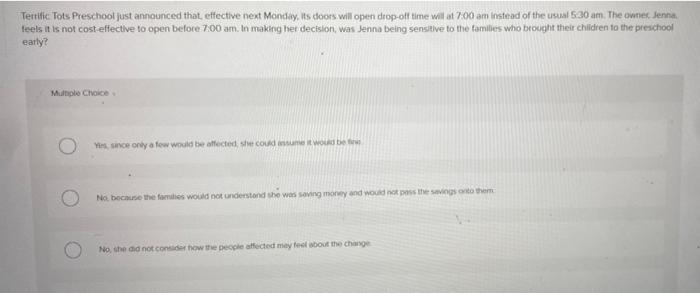 Tertific: Tots Preschool just announced that