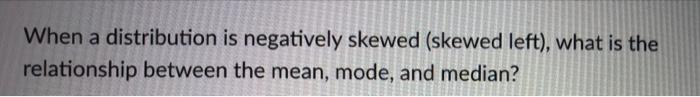 in what order? a When a distribution is