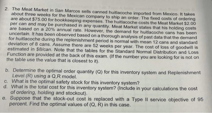 2. The Meat Market in San Marcos sells canned