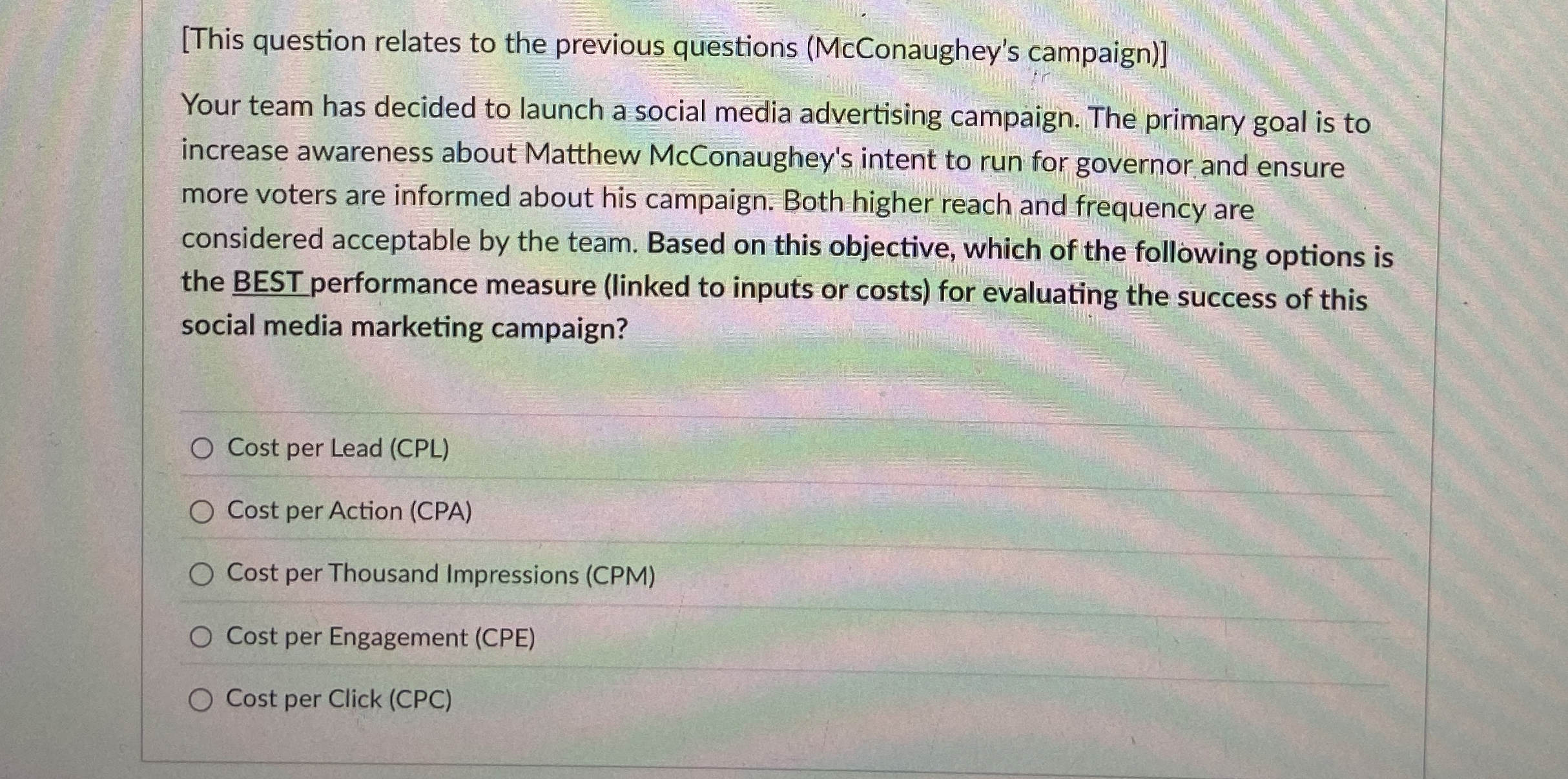 [ This question relates to the previous questions