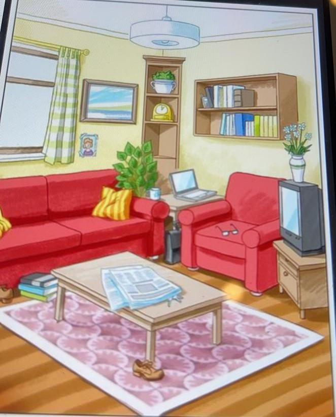 write 5 separable sentences describe the pictures