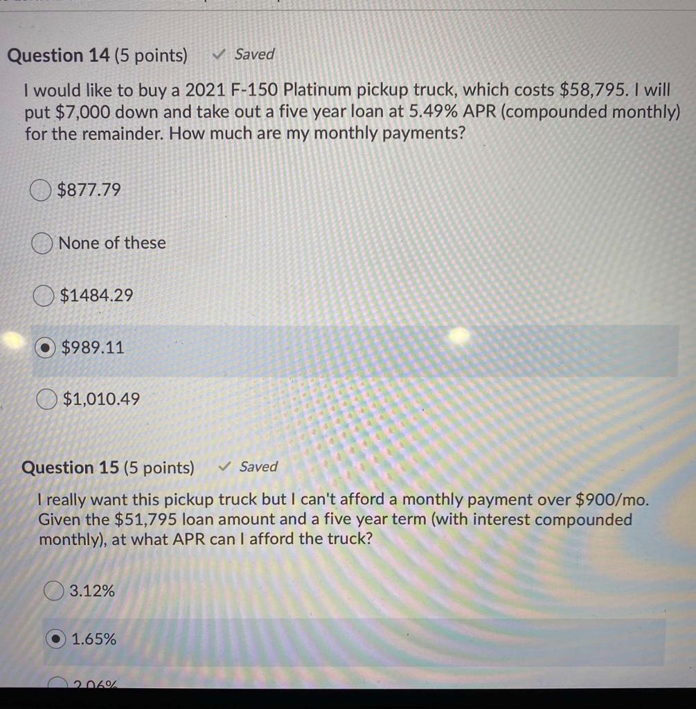 Please answer bothhh <3 Question 14 (5 points)