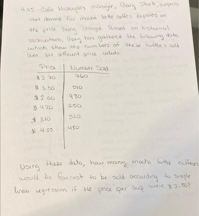 4.45 Cafe Michigan's manager, Gary Starks,