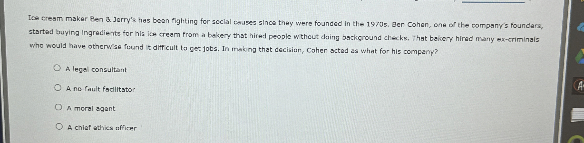 Ice cream maker Ben & Jerry's has been fighting