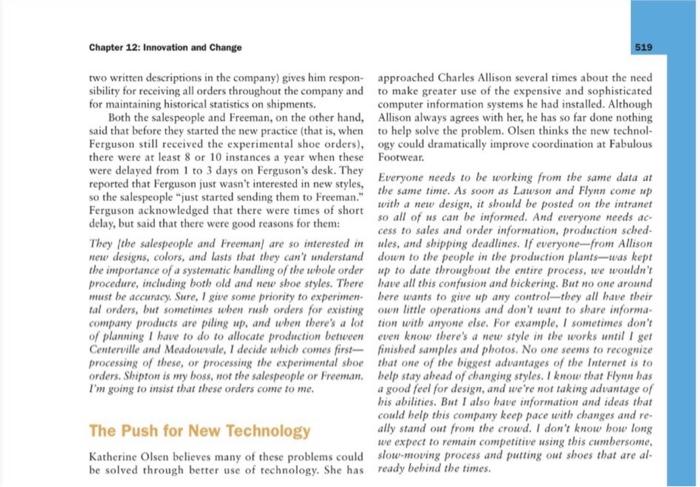 1. identification issues 2. problem