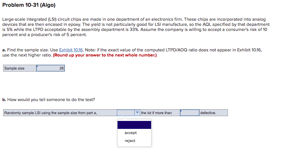 Problem 10-31 (Algo) Large-scale integrated (LSI)