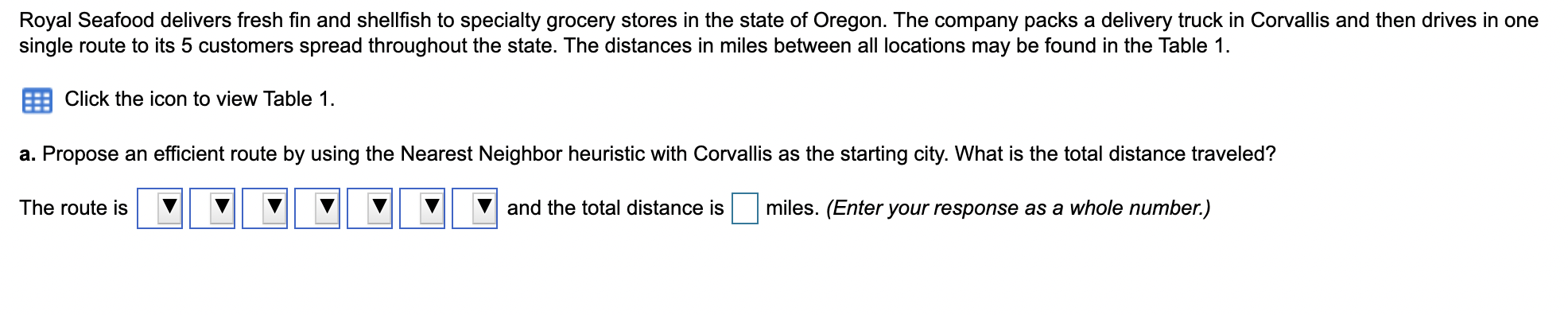 Royal Seafood delivers fresh fin and shellfish to