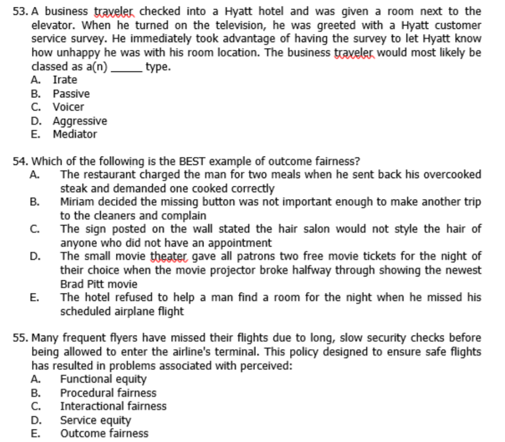 51. When a customer of Twin Cities Rehabilitation