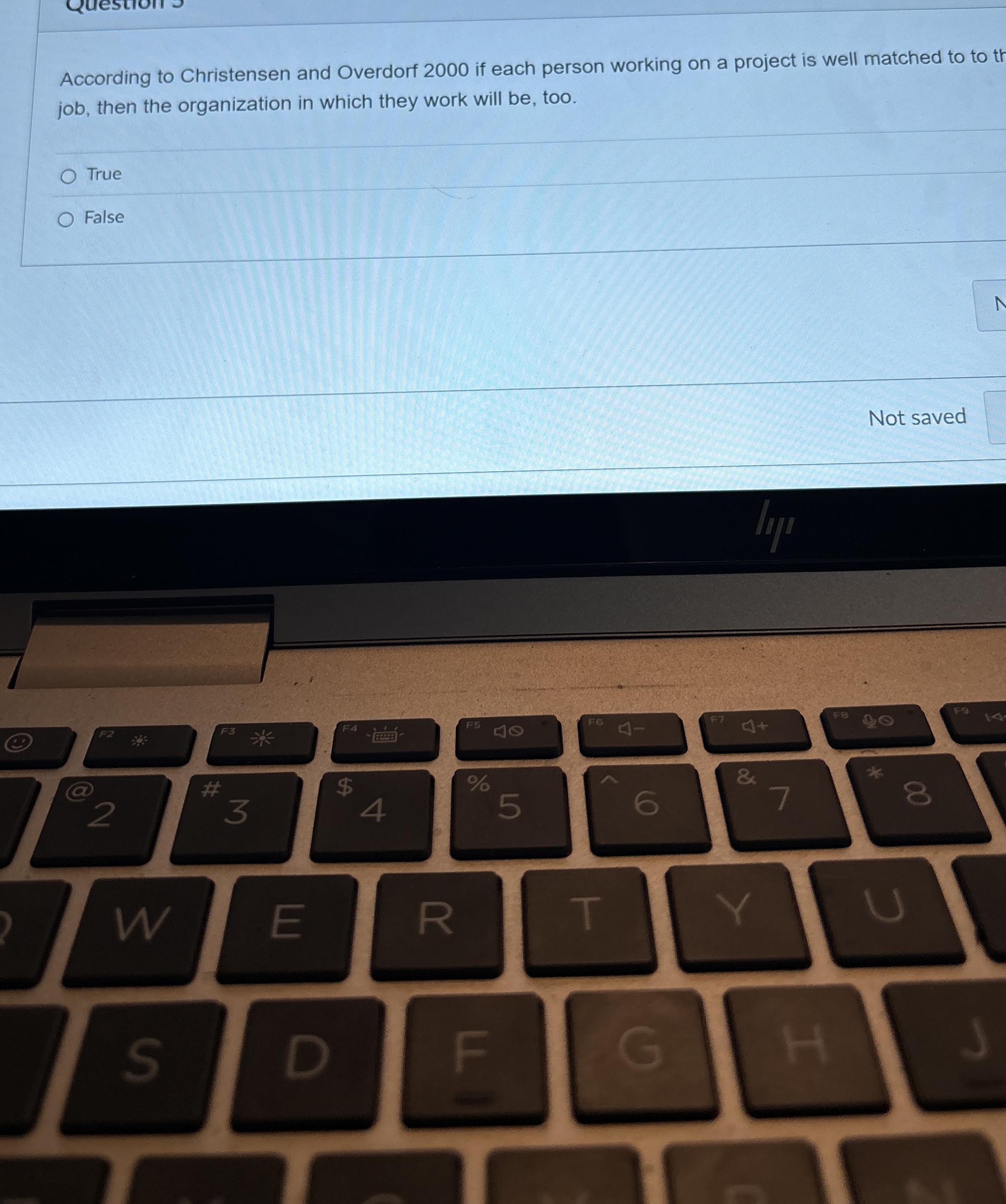 According to Christensen and Overdorf 2 0 0 0 if