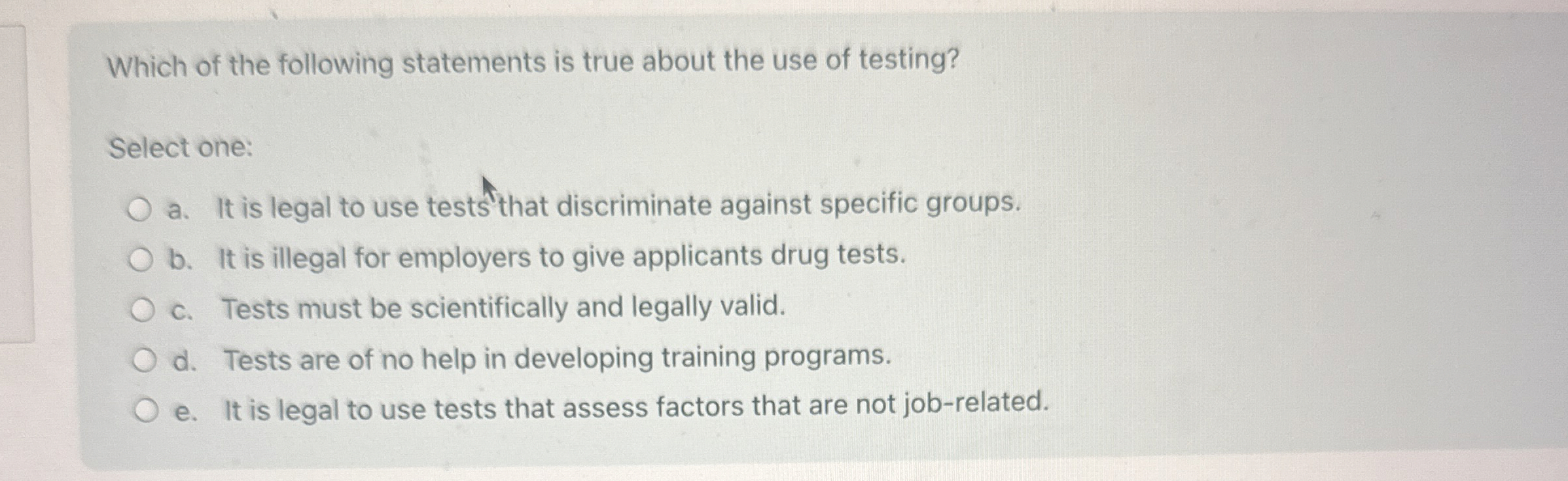 Which of the following statements is true about