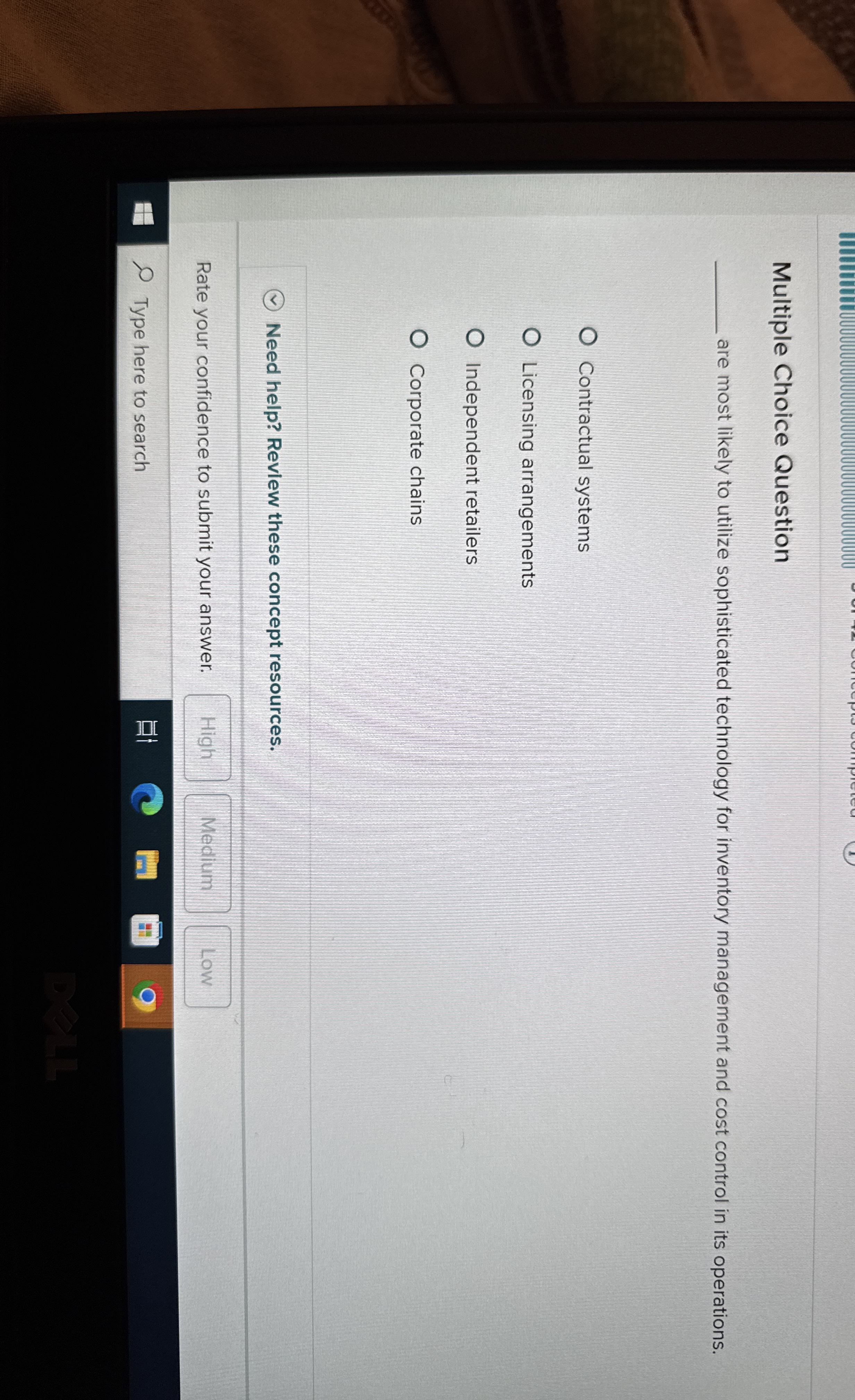 Multiple Choice Question are most likely to