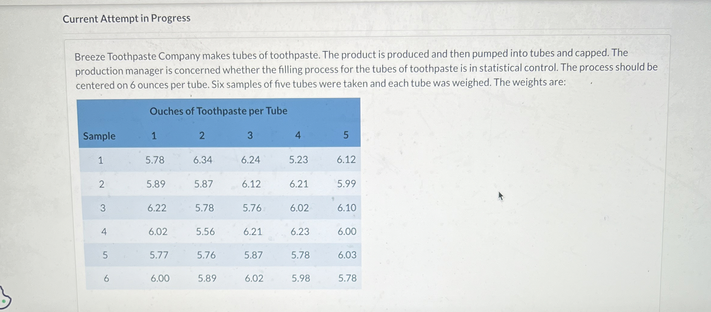 Current Attempt in Progress Breeze Toothpaste
