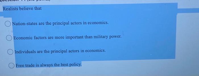 A nation that is relatively rich, in terms of