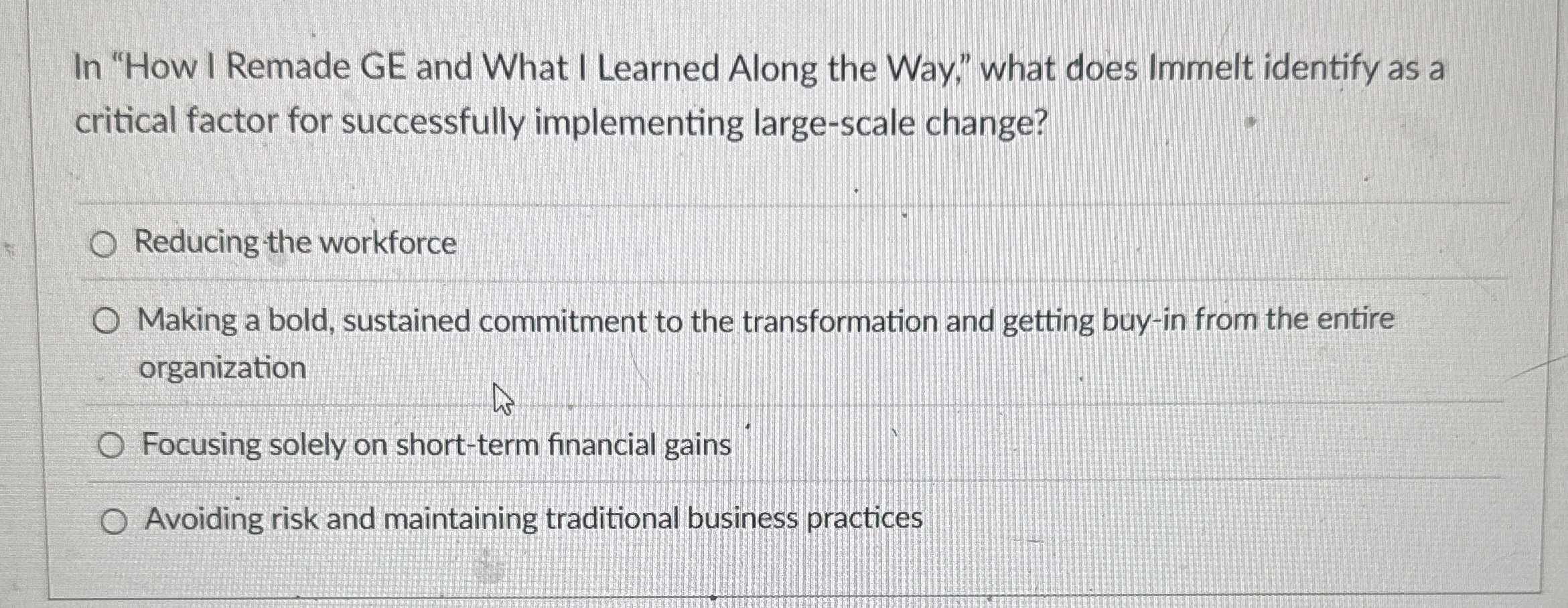 In "How I Remade GE and What I Learned Along the