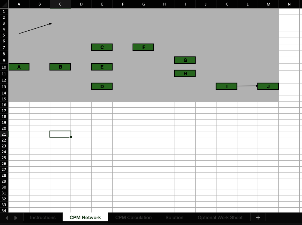 A B D E F G M 1 2 3 4 5 6 On the tab labeled