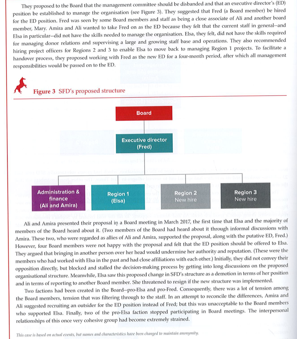 refer to the case study What structural