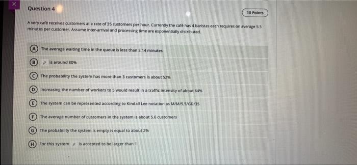 Question 3 10 Points Select only the correct