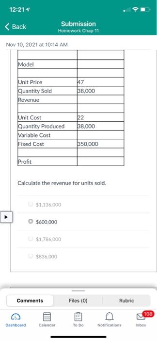 1. 2. 3. 4. 5. 12:21 < Back Submission Homework
