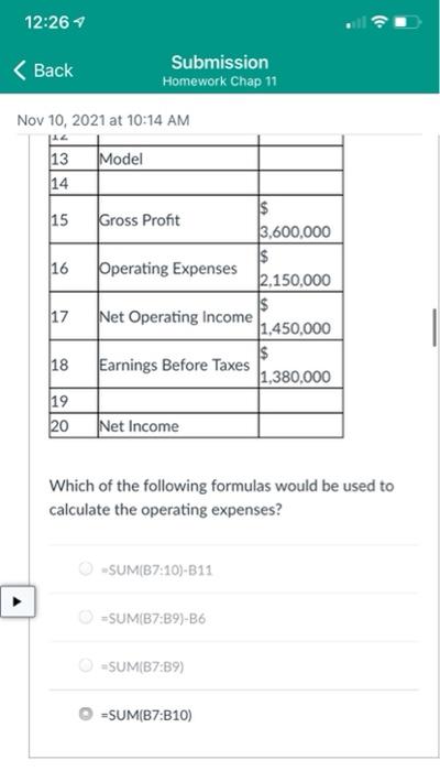 1. 2. 3. 4. 5. 12:21 < Back Submission Homework