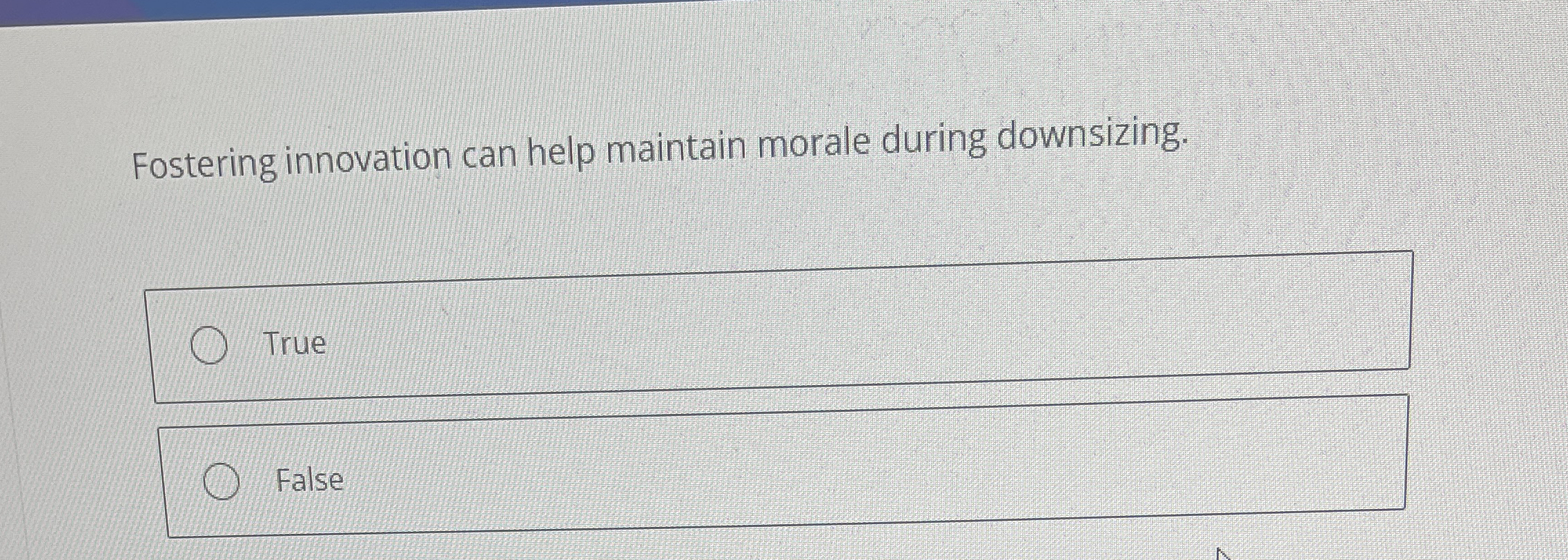 Fostering innovation can help maintain morale