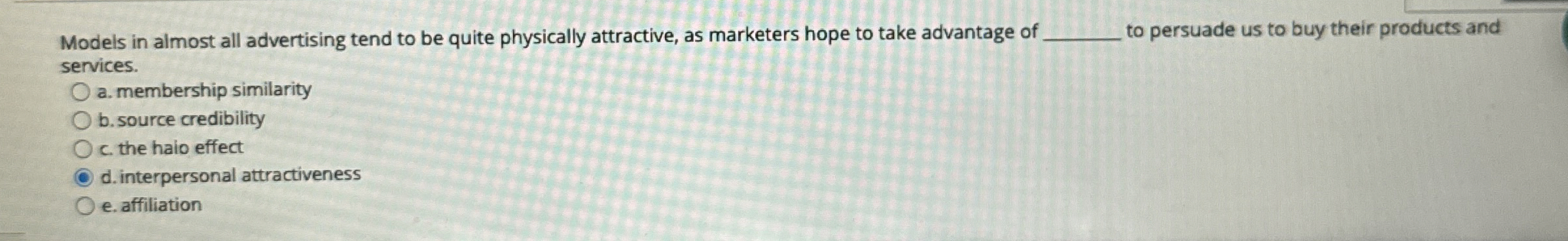 Models in almost all advertising tend to be quite