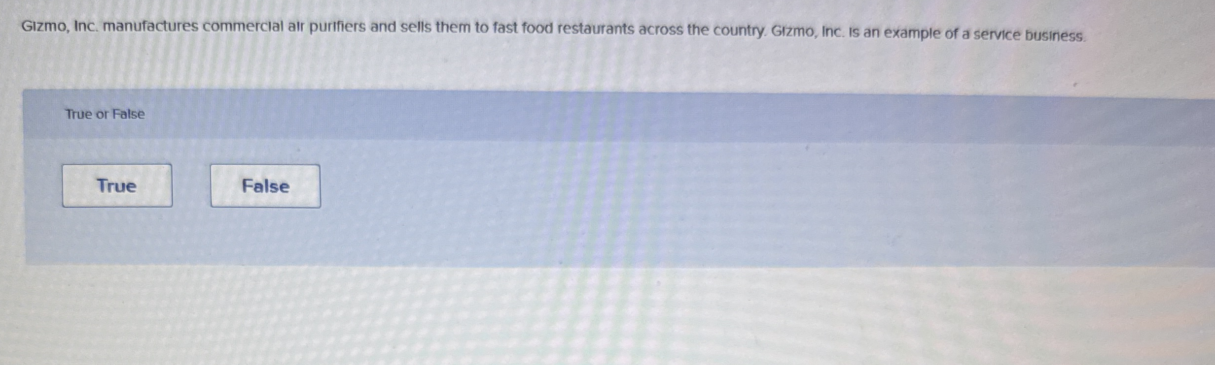 Gizmo, Inc. manufactures commerclal air purifiers