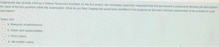 Gaganprest was recently hired as a Human