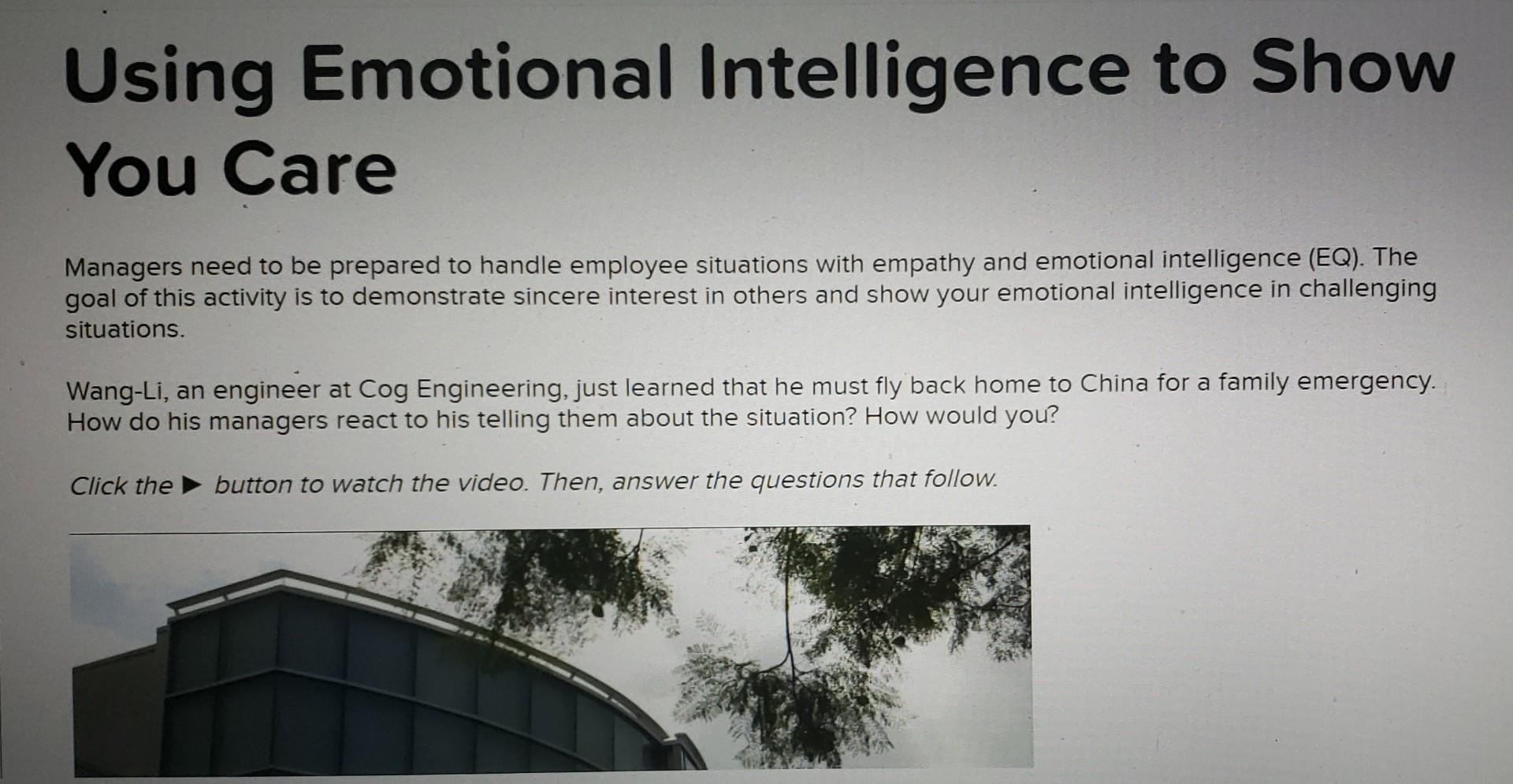 Using Emotional Intelligence to Show You Care