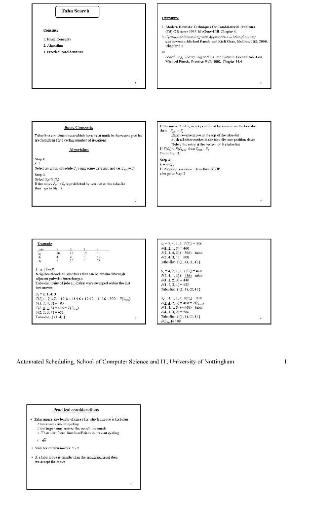 Q) Generate a workforce sheduling problem